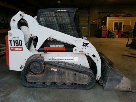 2008 bobcat t190 skid steer|bobcat t190 pricing.